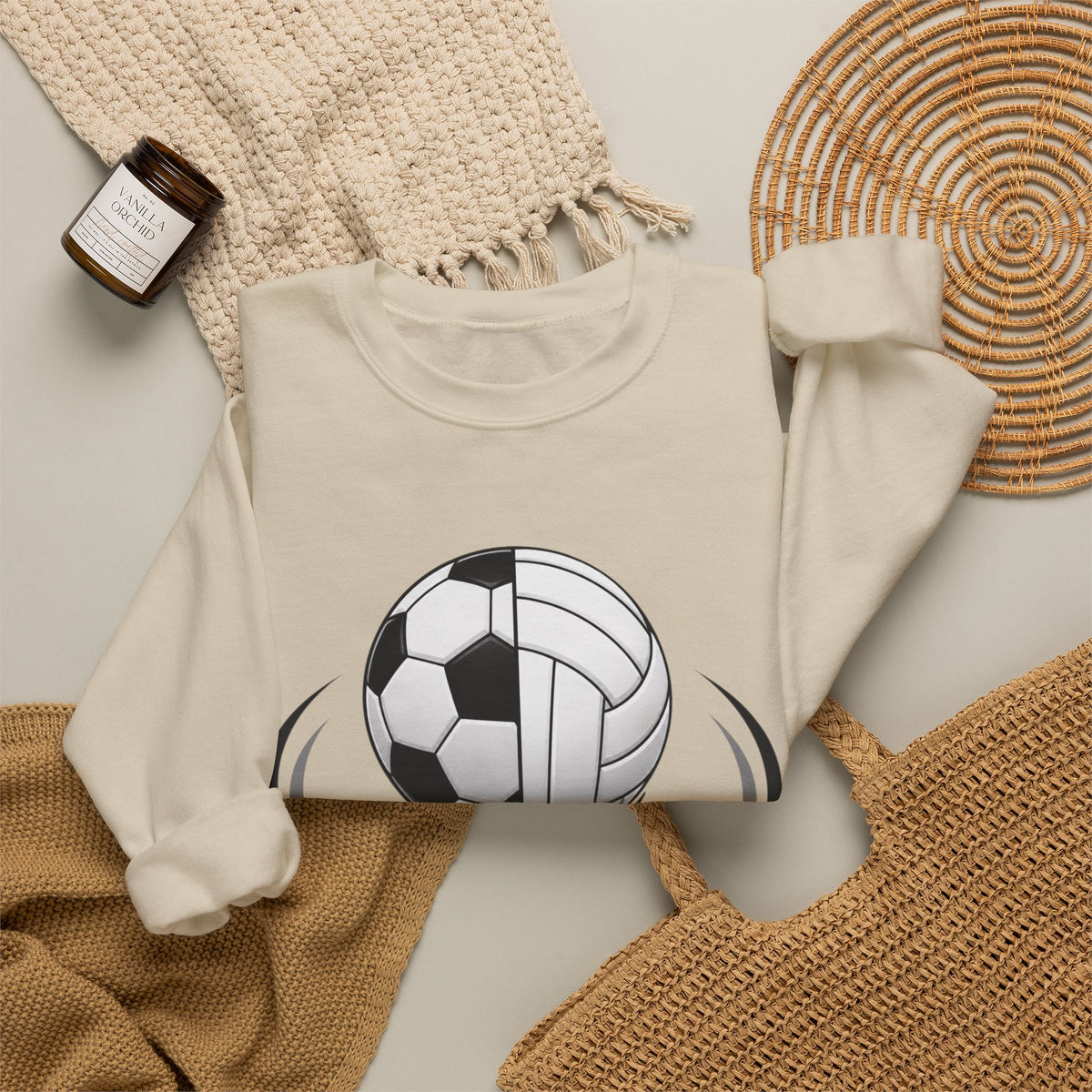 Sorry Can't Soccer Volleyball Gymnastics Sweatshirt