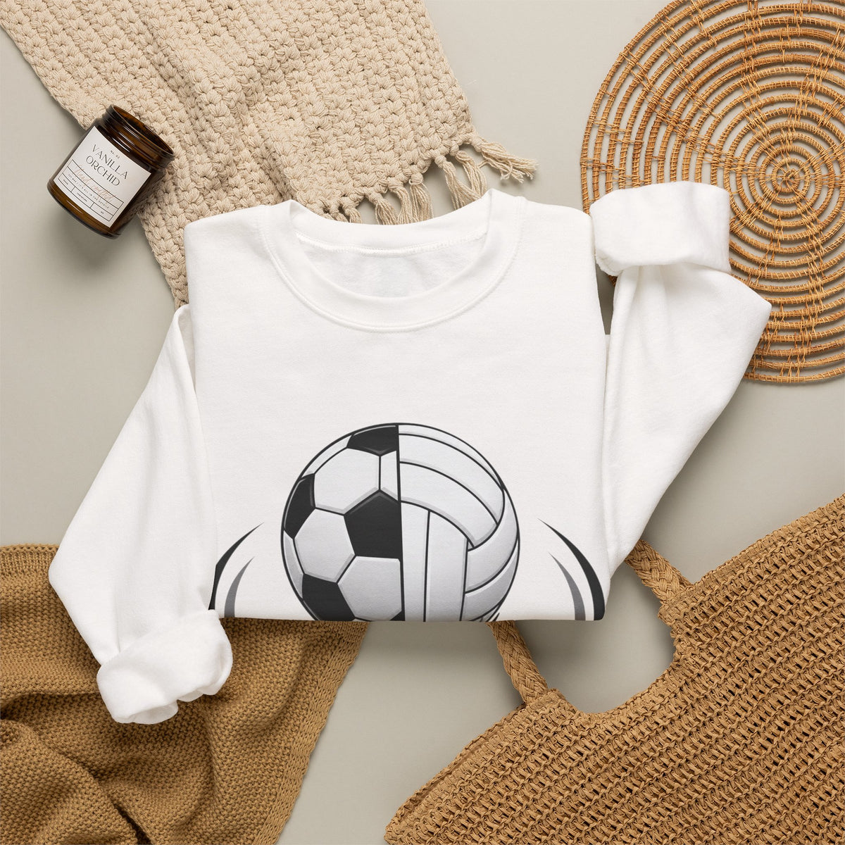 Sorry Can't Soccer Volleyball Gymnastics Sweatshirt