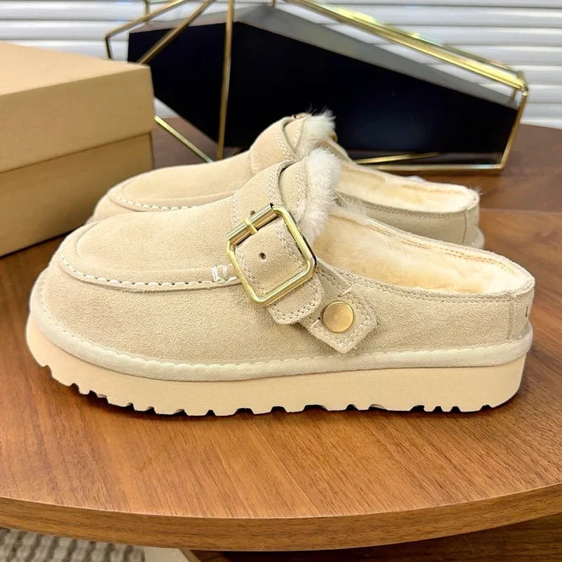 Winter Clogs – Cozy Plush Lining & All-Day Warmth