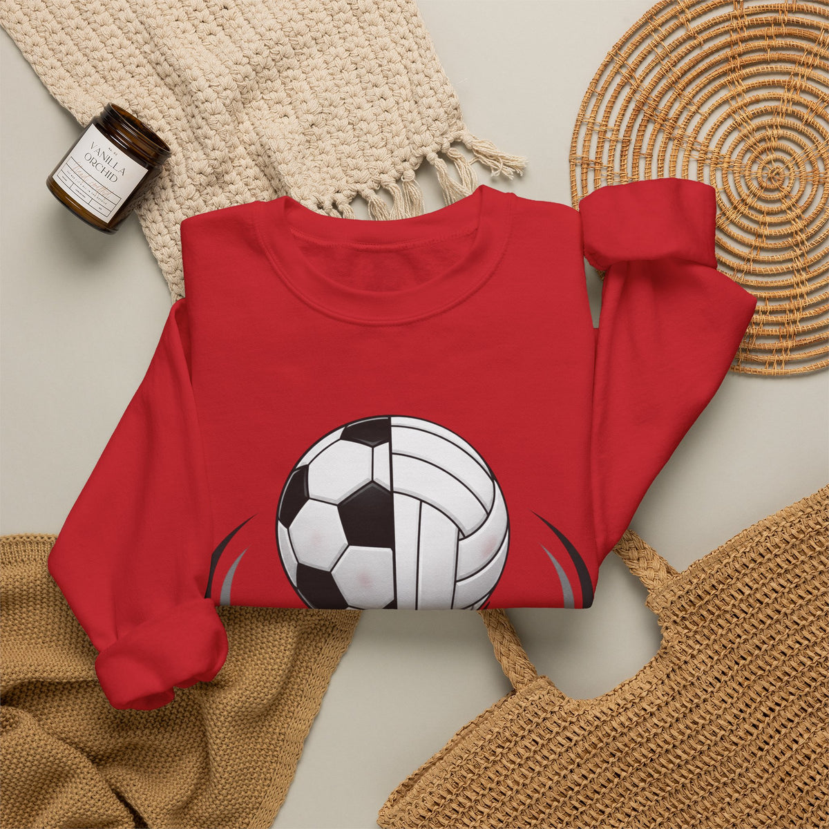 Sorry Can't Soccer Volleyball Gymnastics Sweatshirt