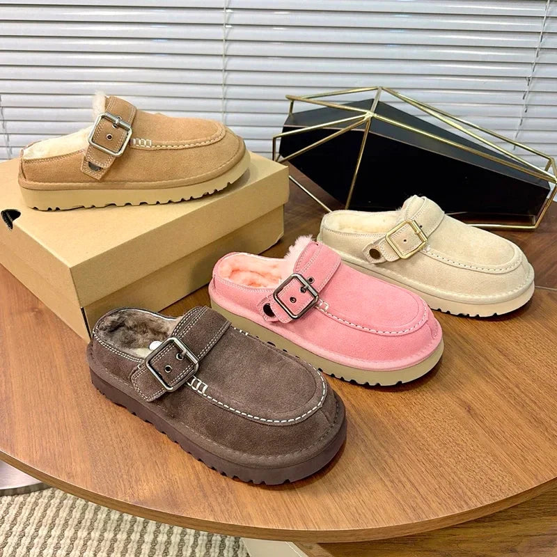 Winter Clogs – Cozy Plush Lining & All-Day Warmth