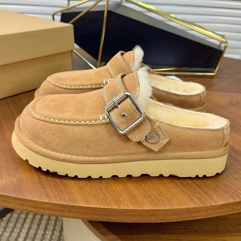 Winter Clogs – Cozy Plush Lining & All-Day Warmth
