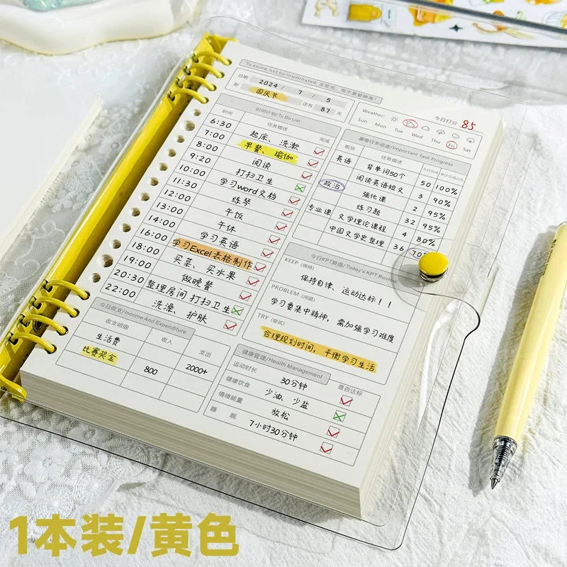 A5 Daily Planner Notebook