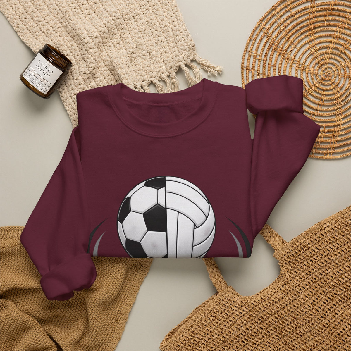 Sorry Can't Soccer Volleyball Gymnastics Sweatshirt