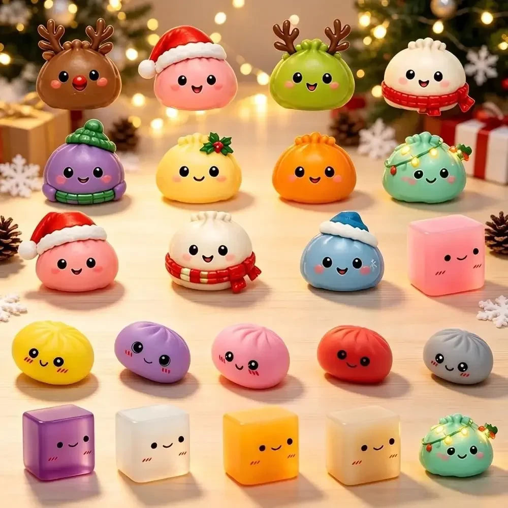 Christmas Dumpling Advent Calendar Fidget Toy