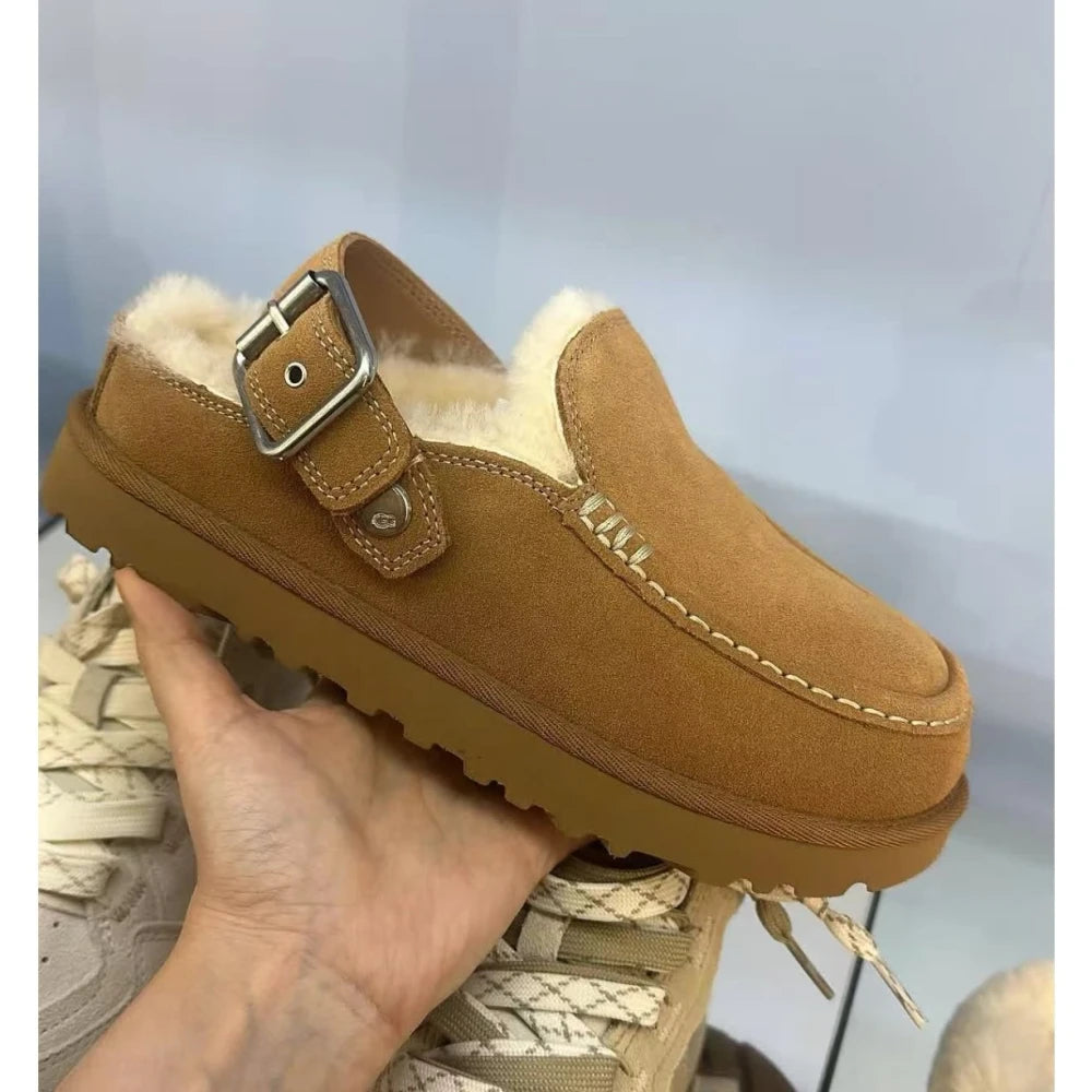 Winter Clogs – Cozy Plush Lining & All-Day Warmth