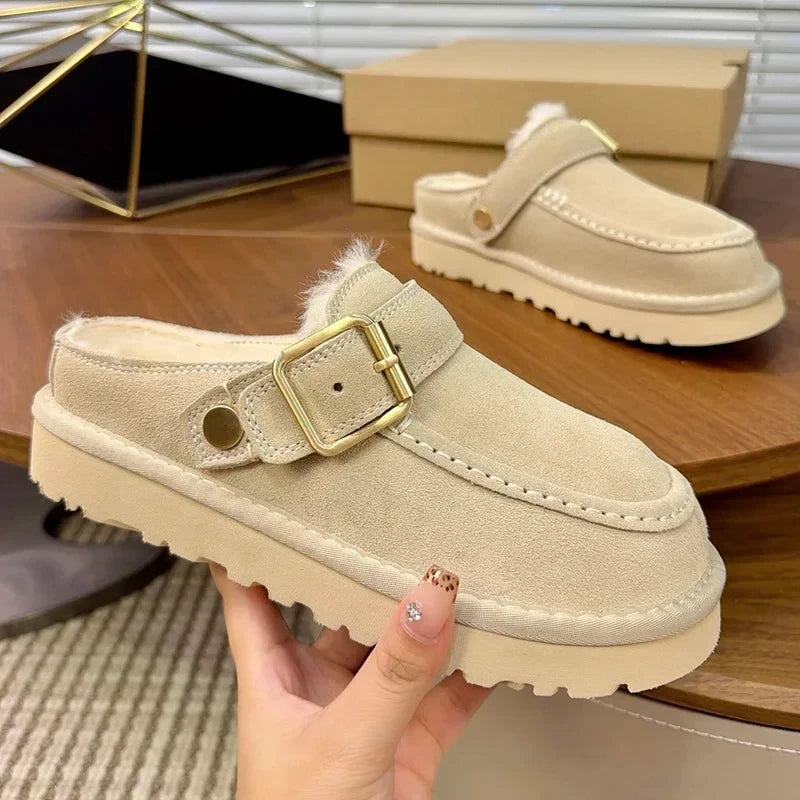 Winter Clogs – Cozy Plush Lining & All-Day Warmth