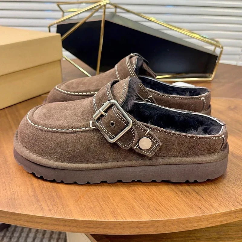 Winter Clogs – Cozy Plush Lining & All-Day Warmth
