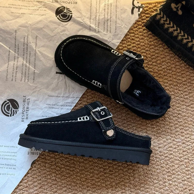 Winter Clogs – Cozy Plush Lining & All-Day Warmth